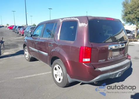 2012 Honda Pilot Lx z USA, uszkodzony, nr VIN 5FNYF4H21CB068392